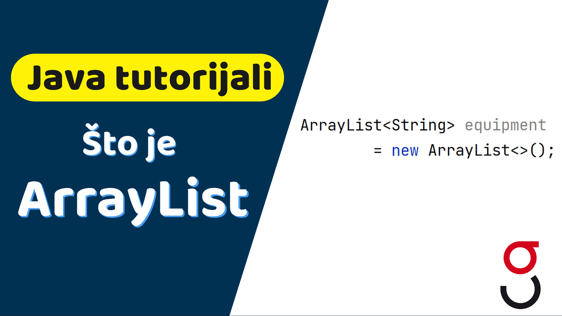 arraylist tutorial java ogcs